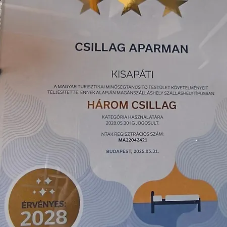 Апартаменты Csillag *
